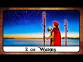 2 of WANDS Tarot Card Explained ☆ Meaning, Secrets, Reversed, Reading ☆
