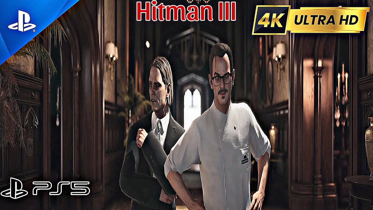 Hitman 3: Eliminate Jack Roe & Robert Burk | 4k 60fps (PS5) - YouTube