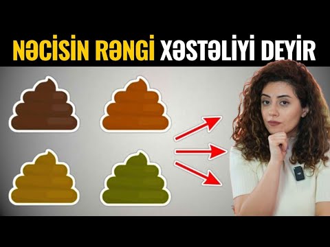 Nəcisin Rənginə Baxın - Xəstəliyinizi Biləcəksiz!