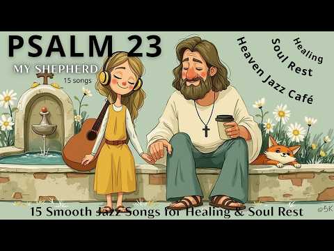 Psalm 23 – My Shepherd | 15 Smooth Jazz Worship Songs for Healing & Soul Rest | Heaven Jazz Café
