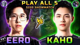 EER0 vs KAHO - 3 MAPS - PLAY ALL 5 - Gladiator Cup 283