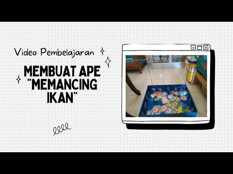 Video Tutorial Membuat APE "Memancing Ikan" - YouTube
