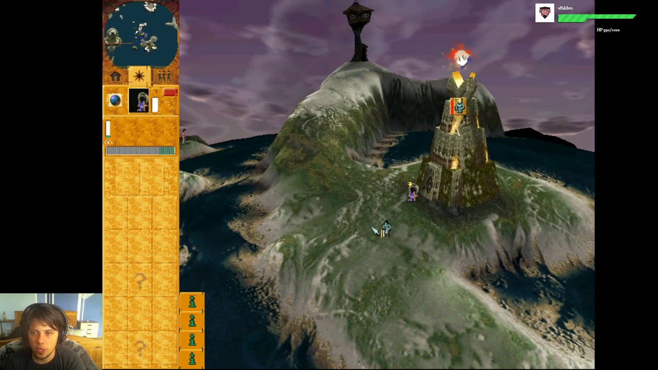 Let's Play Populous #01 First Steps to become a Shaman Goddess!