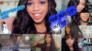 Get ready with me! makeup, hair and Outfit!! | Tealaxx2