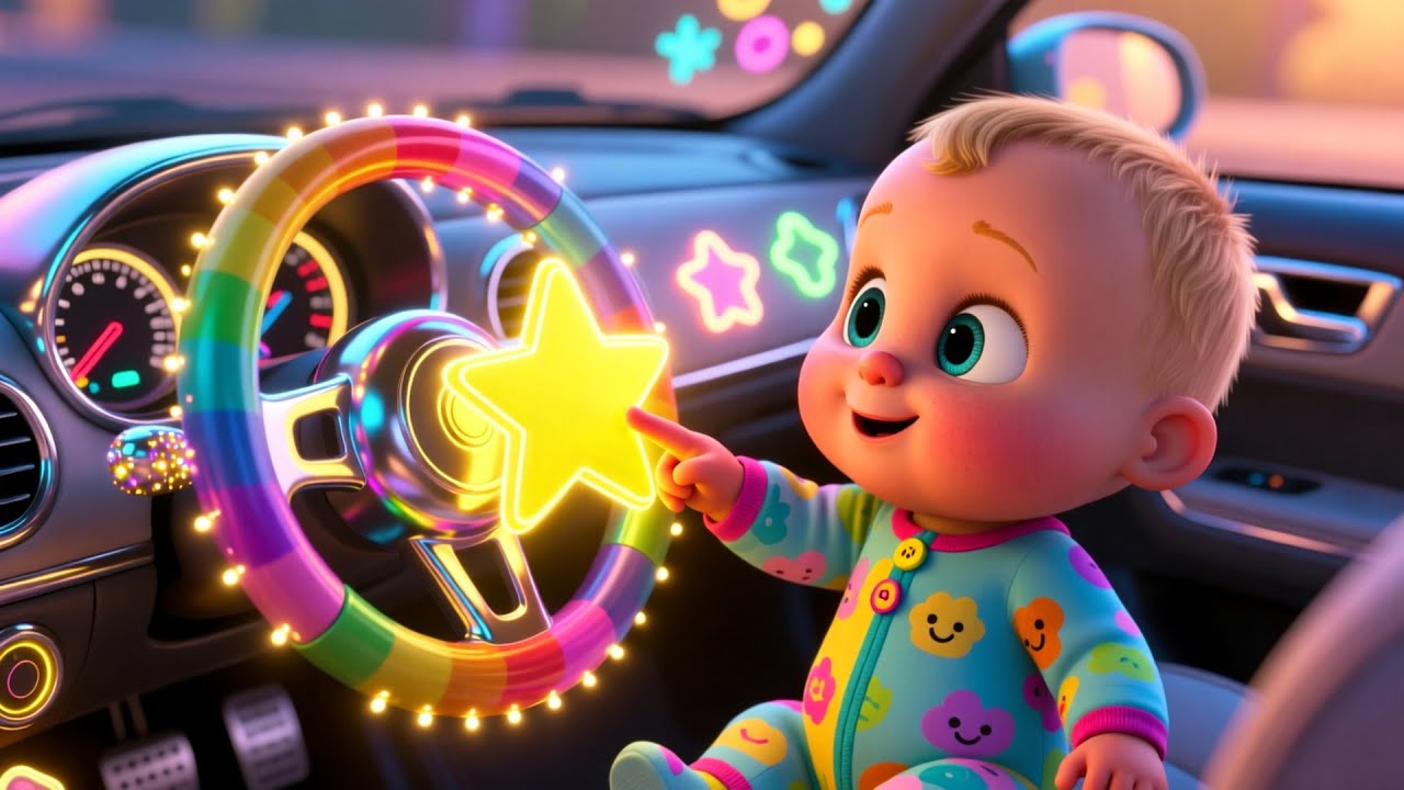 Врум-врум, автомобильная забастовка! 🚗🎵 Веселая песенка про машину для детей | Детские песенки из...