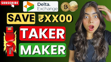 Maker vs. Taker  Role on Delta Exchange | Order Execution | Live Trade For Beginners