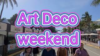 Art Deco Weekend On Ocean Drive in Miami south beach!!! ⛱ 😎 🚘🚙🚗
