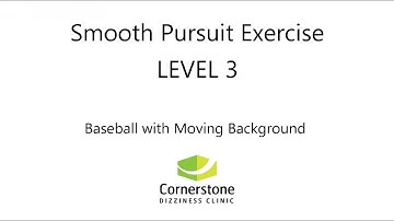 Vestibular & Concussion Exercise – Smooth Pursuit Level 03
