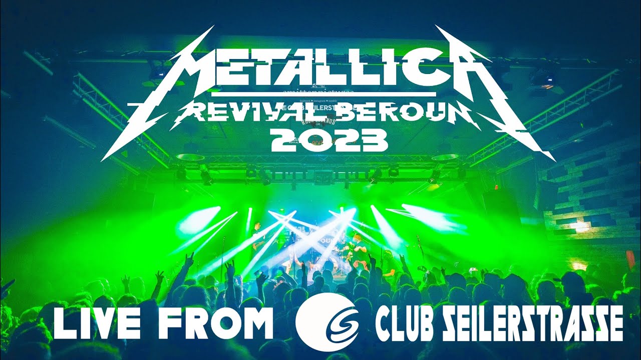 Metallica revival Beroun - FULL SHOW 2023 (@Club Seilerstrasse)