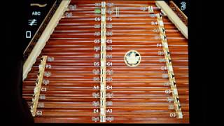 "Dusty Strings D550 Dulcimer" iPad App Demo with "MIDITrail" screenshot 5