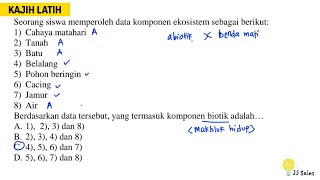 Latihan Soal Pts Genap Ipa Kelas 7 2022  Part 3  Sesuai Kisikisi  Kajih Latih