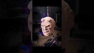 Finished sculpting Hellboy. Next up - painting (once the clay is dry) #handmade #clay #hellboy  #wip