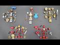 Ancient vs Futuristic Warriors Minifigures