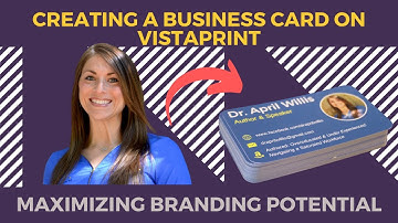 Creating a Business Card on Vistaprint