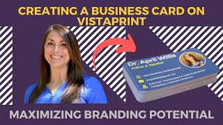 Creating a Business Card on Vistaprint