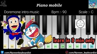 Doremone intro & Ninja hattori intro | Easy mobile piano parfact tutorial | 2020 screenshot 2