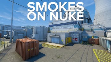 CS:GO - 7 Useful Smokes on Nuke (outdated)