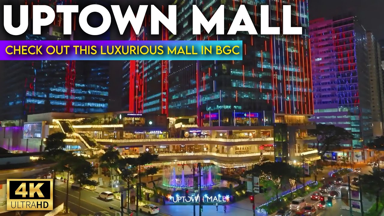 This Is The MALL OF THE YEAR 2025! SOBRANG GANDA! [4K] | Uptown Mall BGC Philippines Walking Tour