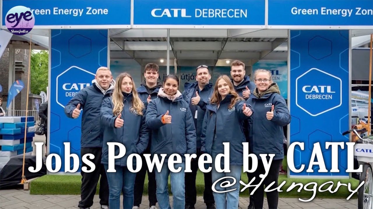 Chinese battery maker CATL's new factory brings hundreds of jobs to Hungary