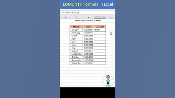 EOMONTH Formula in Excel #excel #exceltips #exceltutorial #msexcel #microsoftexcel #developer #short