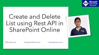 Create list in sharepoint online using rest api | Delete list in SharePoint Online using Rest API