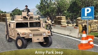 Military Jeep Parking Driving Simulation 3D screenshot 3