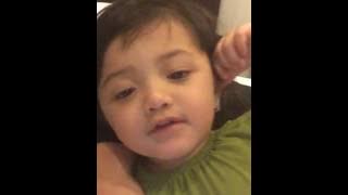 Lucu Arsy marah sama bunda 😍😘