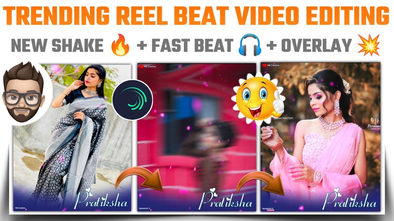 Instagram reel beat video editing | new shake effect status editing | alight motion editing tutorial