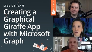 Creating a graphical giraffe app with Microsoft Graph