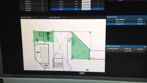 AVTECH CMS - E Map Floor Plan Create