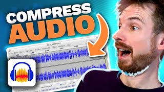 Make your audio sound GREAT with the Audacity Compressor! - Every Producer Needs To Know This!
