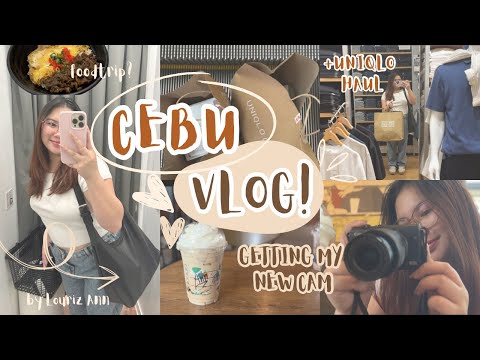 Come with me to Cebu! | Getting my new camera☆ | +Uniqlo Haul ⋆୨୧˚