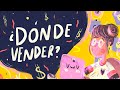 ¿Dónde VENDER mis Ilustraciones? - Andreaga