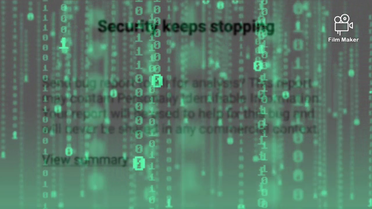 Security Keeps Stopping| MI phone problem | Fix it