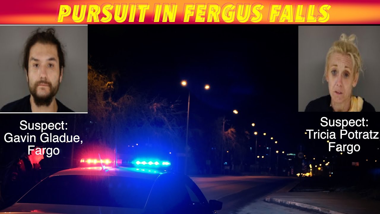 Fargo Pair Arrested In Fergus Falls Pursuit - YouTube