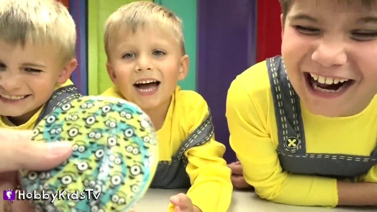 surprises ideas for boyfriend HobbyKids Open MINION Surprise Toys!