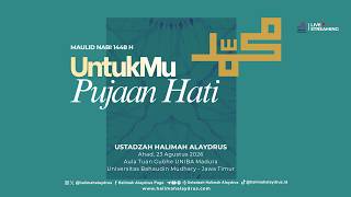 🔴LIVE FROM MADURA | FOR YOU, MY HEART'S ADORATION - USTADZAH HALIMAH ALAYDRUS