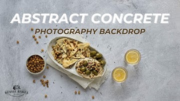 Abstract Concrete Photography Backdrop | Bessie Bakes Backdrops