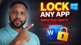 Stop Snooping! How to Lock ANY Windows App with a Password screenshot 4