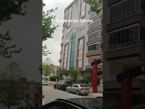 Batman’da fırtına 1 Mayıs 2025