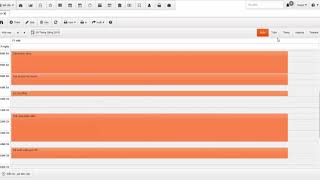 Thay đổi dạng hiển thị lịch: Ngày, tuần, tháng, agenda - Phần mềm SINNOVA screenshot 5