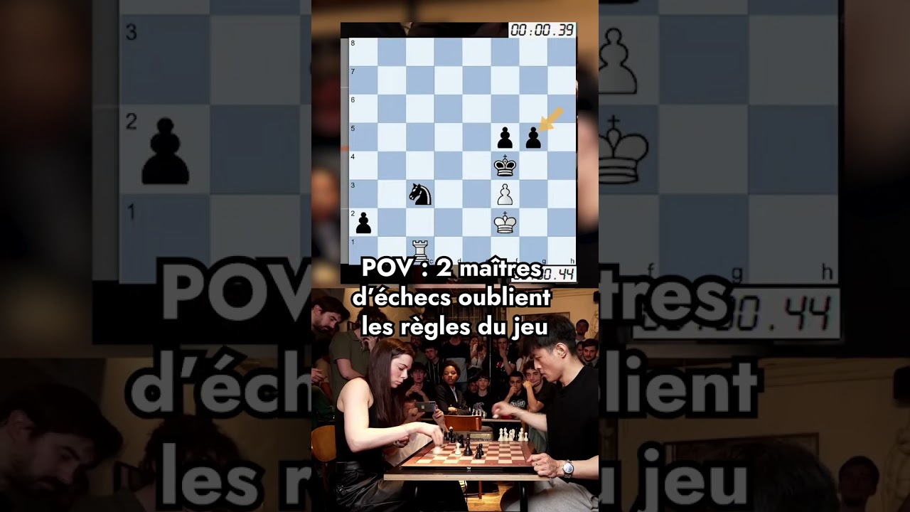 POV : 2 maîtres d’échecs oublient les règles du jeu