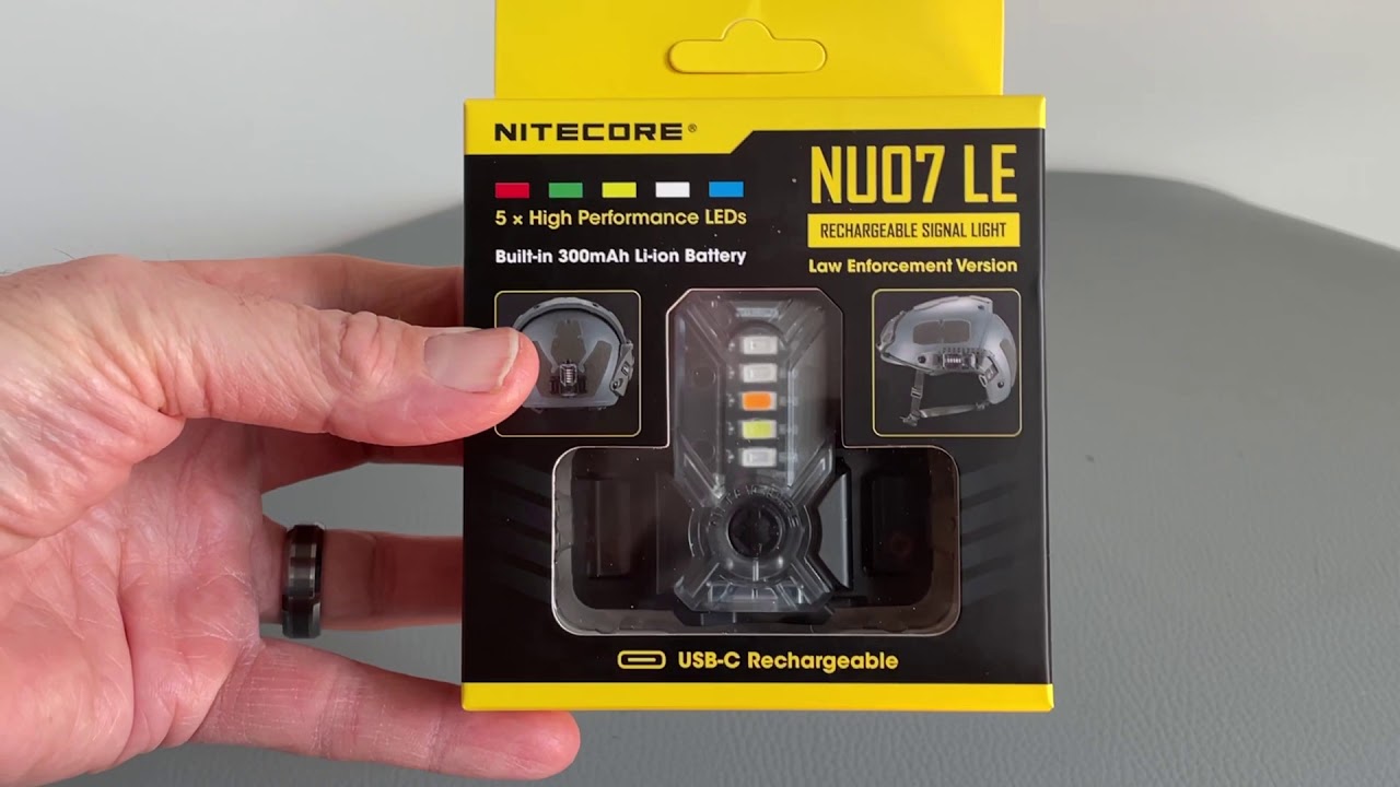 Nitecore NU07 LE Signal Lampe