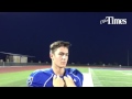Clint football player Brandon Ware talks football