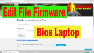 Edit file firmware bios laptop