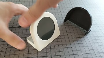 Assembly: 3d printed case (M1) for HyperPixel 2.1 Round Touch (Pi Zero) by printminion