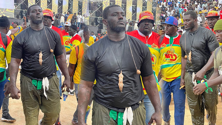 Balla Gaye arrivé de façon extraordinaire à l'Arène nationale : reew mi yengouneu