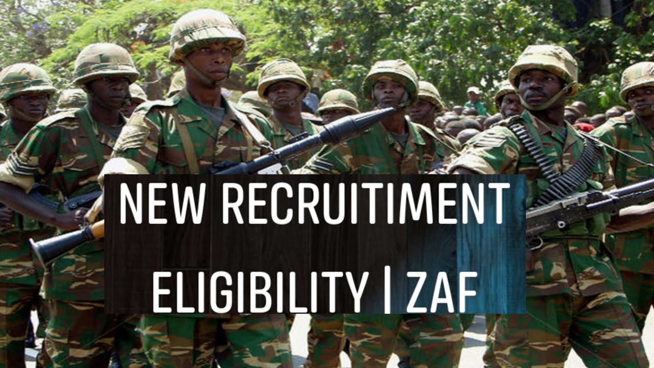 application letter for zaf recruitment sample