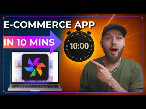 Build an E-commerce App in MINUTES with Ai