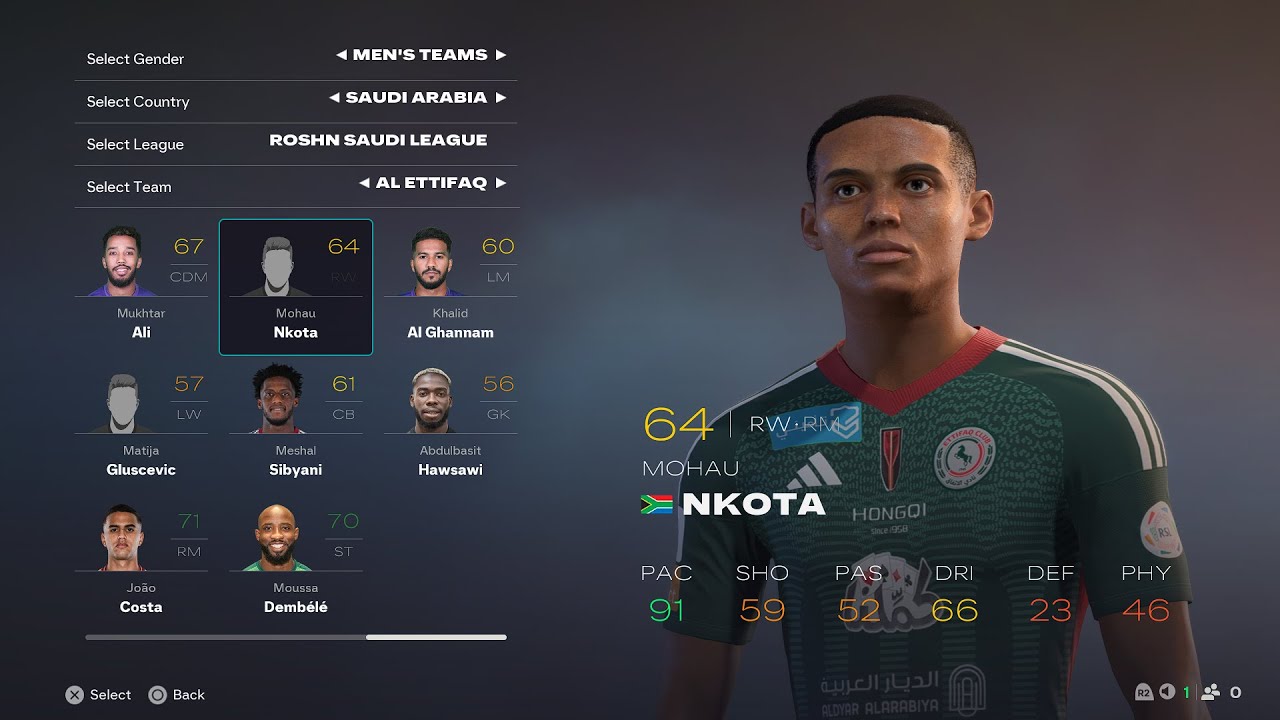 Режим карьеры 26 игроков Mohau Nkota FC, эпизод 1 — ЮЖНОАФРИКАНСКИЙ ВОЛШЕБНИК 🪄✨